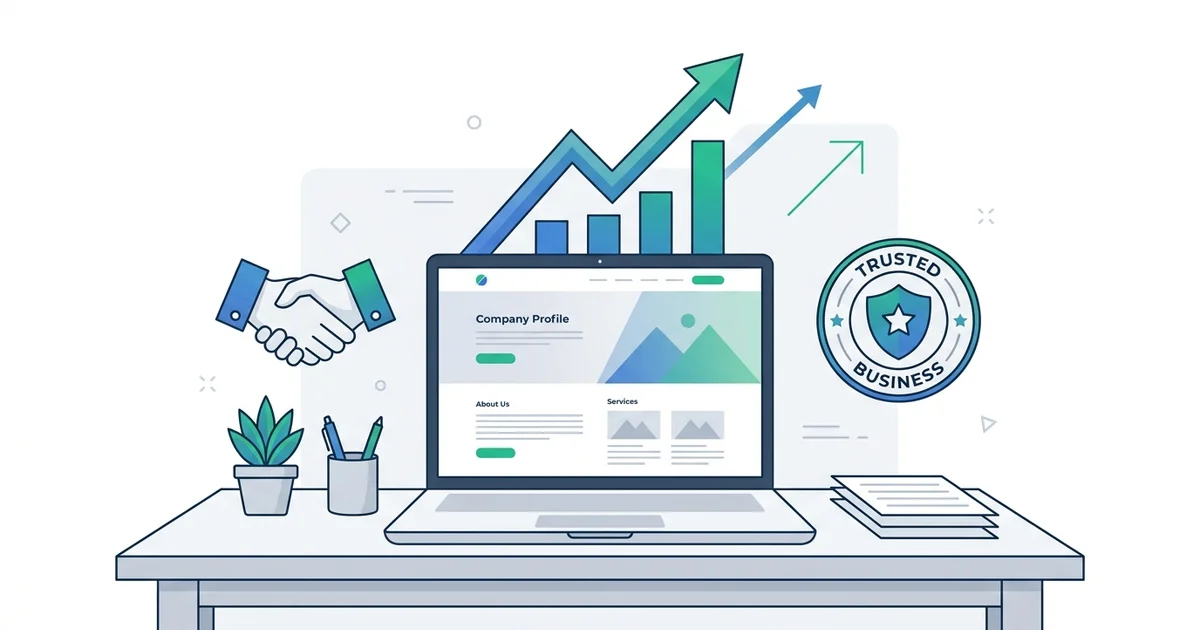 Panduan cara meningkatkan kredibilitas bisnis agar dipercaya klien dengan profil digital profesional